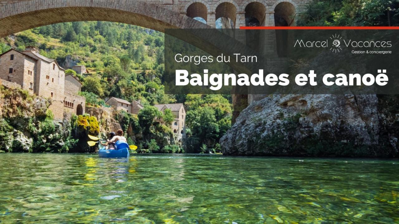 Appartement Aux Portes Des Gorges Du Tarn Ispagnac Eksteriør bilde